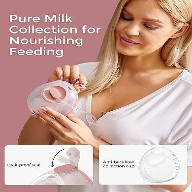 Momcozy Ultra-Light Hands Free Breast Pump V2 Pro