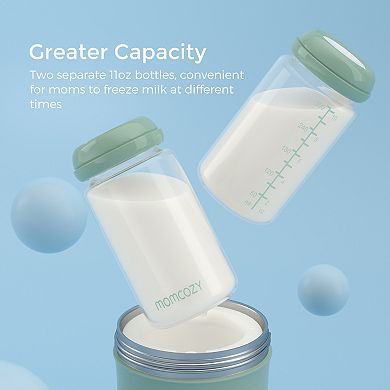 Momcozy Portable Breast Milk Cooler with Food-Grade Inner Bottle