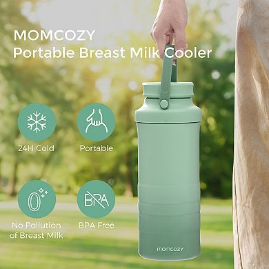 Momcozy Portable Breast Milk Cooler with Food-Grade Inner Bottle