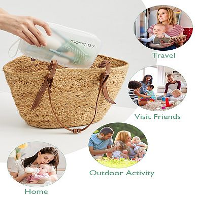 Momcozy Push-Press Design Bottle Brush Cleaning Kit