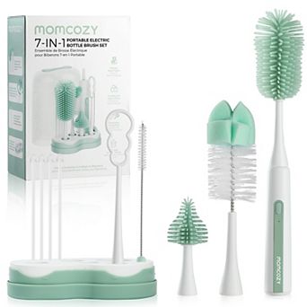 Momcozy 7-in-1 Portable Electric Bottle Brush Set