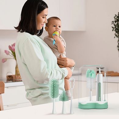 Momcozy 7-in-1 Portable Electric Bottle Brush Set