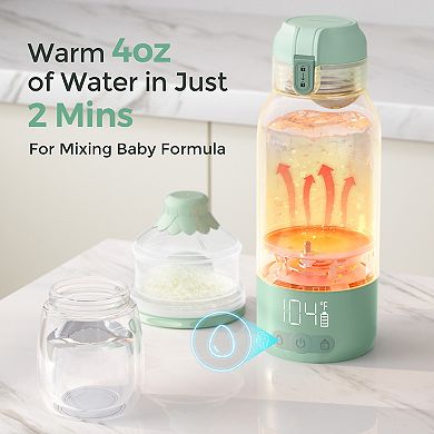 Momcozy Portable Milk Warmer for Travel with Digital Display