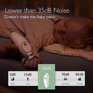 Momcozy Electric Baby Nail File - Low Noise File Kit