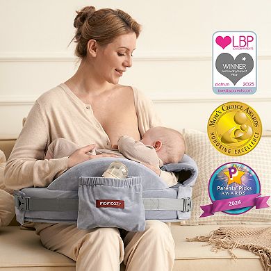 Momcozy Premium Adjustable Ergonomic Lumbar Support Nursing Pillow