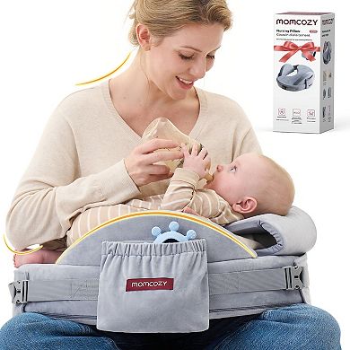 Momcozy Premium Adjustable Ergonomic Lumbar Support Nursing Pillow