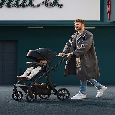 Momcozy ChangeGo Full-Size Stroller with Bassinet Attachment