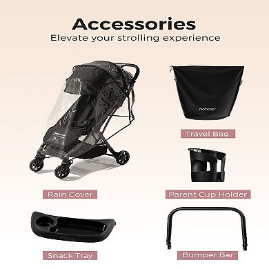 Momcozy ClickGo Lightweight Foldable Frame Stroller