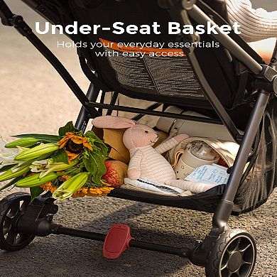 Momcozy ClickGo Lightweight Foldable Frame Stroller