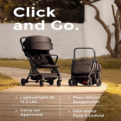Momcozy ClickGo Lightweight Foldable Frame Stroller