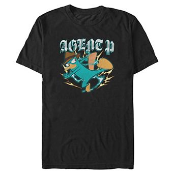 Big & Tall Disney's Perry The Platypus Secret Agent Graphic Tee