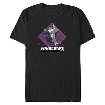 Big & Tall Minecraft Ender Dragon Graphic Tee
