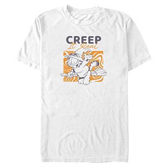 Big & Tall Garfield Creep It Real Graphic Tee