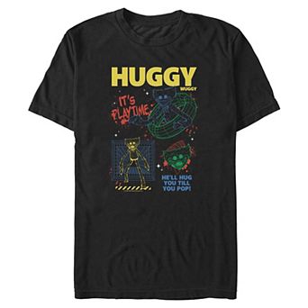 Big & Tall Poppy Playtime Huggy It's Playtime Graphic Tee