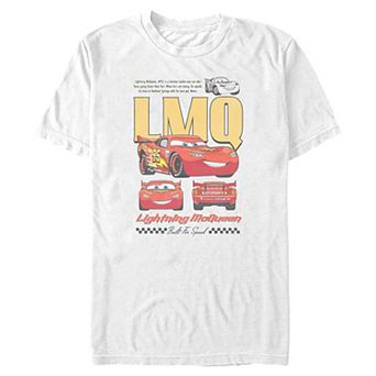 Big & Tall Disney / Pixar's Cars Lightning McQueen Graphic Tee