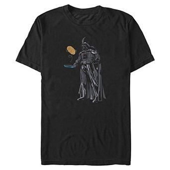Big & Tall Star Wars Darth Vader Flipping Pancakes Graphic Tee
