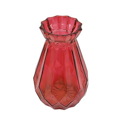 New View Gifts & Accessories Textured Glass Vase Table Decor