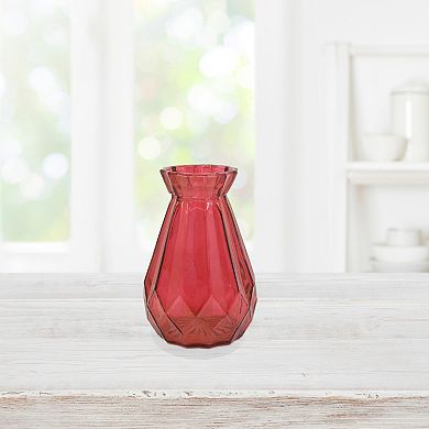 New View Gifts & Accessories Textured Glass Vase Table Decor