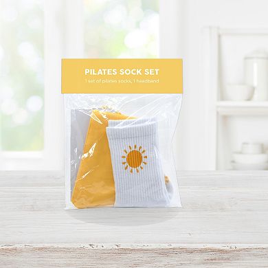New View Gifts & Accessories 2-pc. Pilates Socks & Headband Set