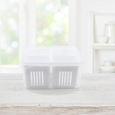 New View Gifts & Accessories 4-Compartment Food Storage Container