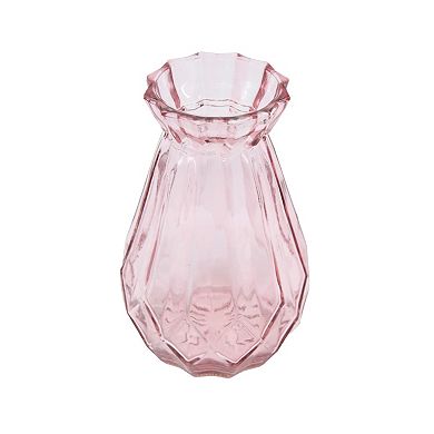 New View Gifts & Accessories Textured Glass Vase Table Decor