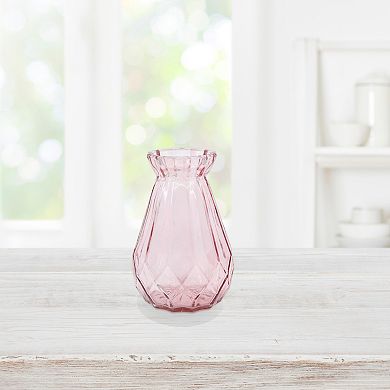 New View Gifts & Accessories Textured Glass Vase Table Decor