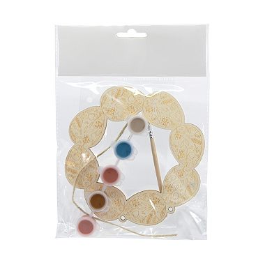 New View Gifts & Accessories Paint Your Own Egg Wreath Craft Kit