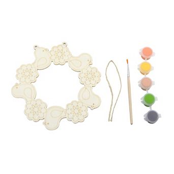 New View Gifts & Accessories Paint Your Own Egg Wreath Craft Kit