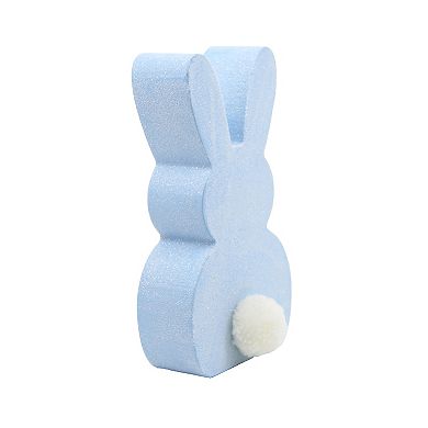 New View Gifts & Accessories Bunny Sitter with Cottonball Tail Table Decor