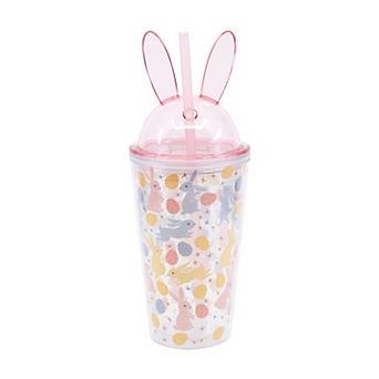 New View Gifts & Accessories Bunny Lid Tumbler with Straw