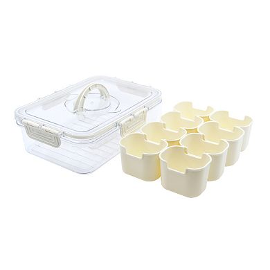 New View Gifts & Accessories Eight Section Food Container
