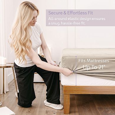 Virtu Quilted Fitted Mattress Pad