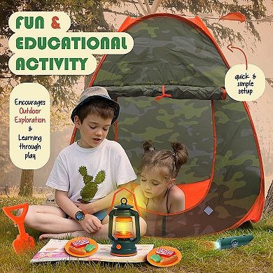 CraftBud 18 Pc Kids Campaign Play Set