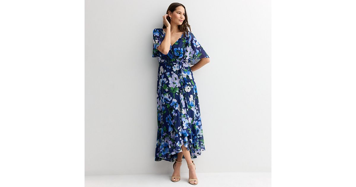 cute wrap dresses for spring Instant Energy Faux-Wrap Dress