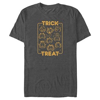 Big & Tall Garfield Trick Or Treat Graphic Tee