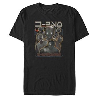 Big & Tall Star Wars KX-Enforcer Droid Graphic Tee