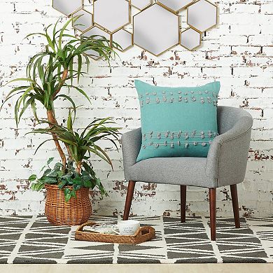 Carol & Frank Tabb Striped Throw Pillow