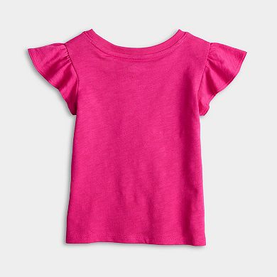 Girls 4-12 Jumping Beans® Flutter Embellished T-Shirt