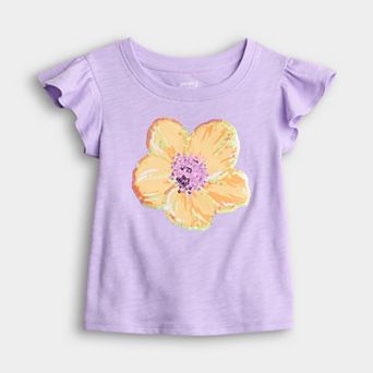 Girls 4-12 Jumping Beans® Flutter Embellished T-Shirt