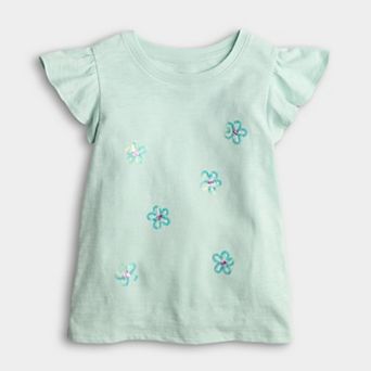 Girls 4-12 Jumping Beans® Flutter Embellished T-Shirt