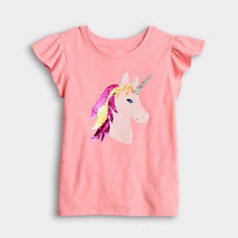 Girls 4-12 Jumping Beans® Flutter Embellished T-Shirt