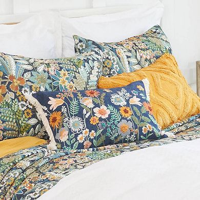 Carol & Frank Queensgrove Floral Embroidered Throw Pillow