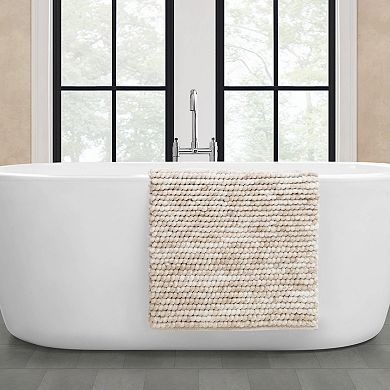 French Connection Chunky Chenille Bath Mat