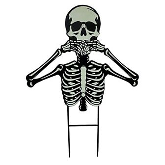 Celebrate Together™ Halloween Glow-In-The-Dark Skeleton Garden Stake Decor