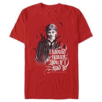 Men's Wednesday I Would Haunt You I If Had To Graphic Tee