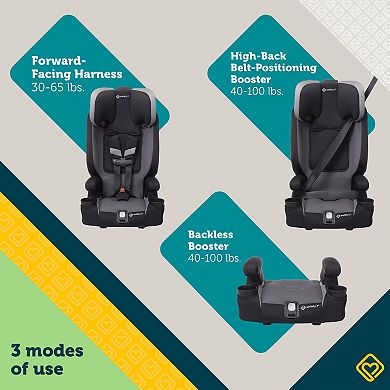 Safety 1st Boost-and-Go Essential 3-in-1 Booster Car Seat