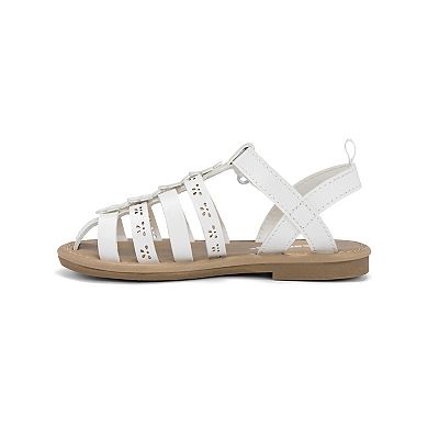 Carter's Akito Toddler Girls Floral Accent Slingback Sandals