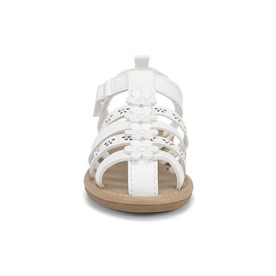 Carter's Akito Toddler Girls Floral Accent Slingback Sandals