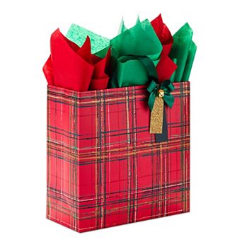 Hallmark Extra Large Square Christmas Gift Bag with Tissue Paper