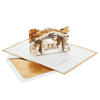 Hallmark Signature Pop-Up Nativity Christmas Card